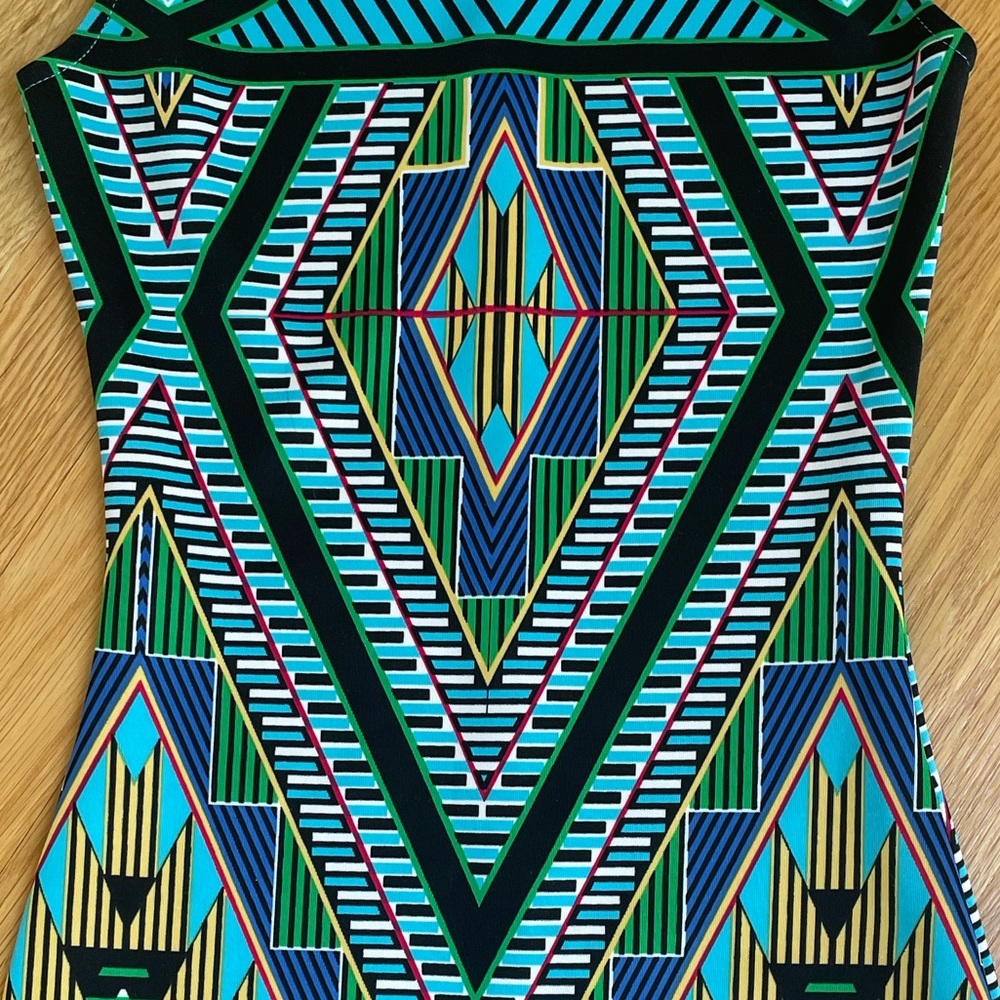 Design Lab Multicolor Mini Dress - Picture 4 of 8